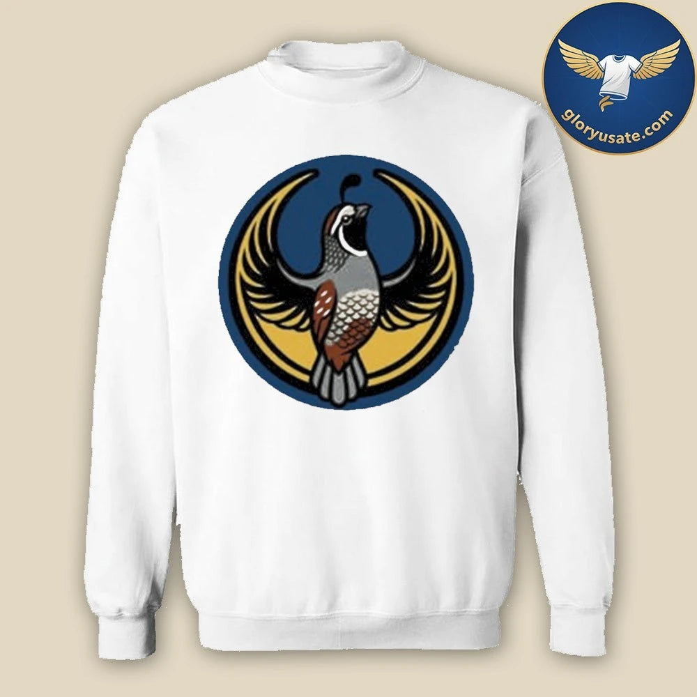 California Quail Resistance Bird T-Shirt