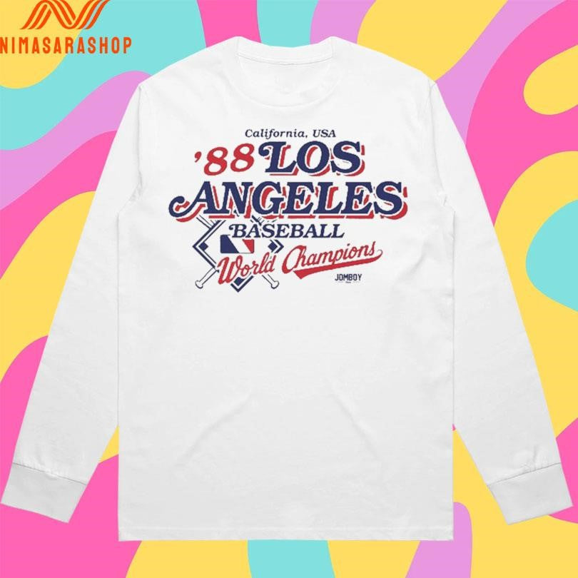 California USA ’88 Los Angeles Baseball World Champions Shirts