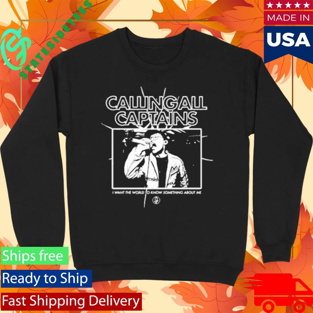 Calling All Captains Dark Clouds Shirt