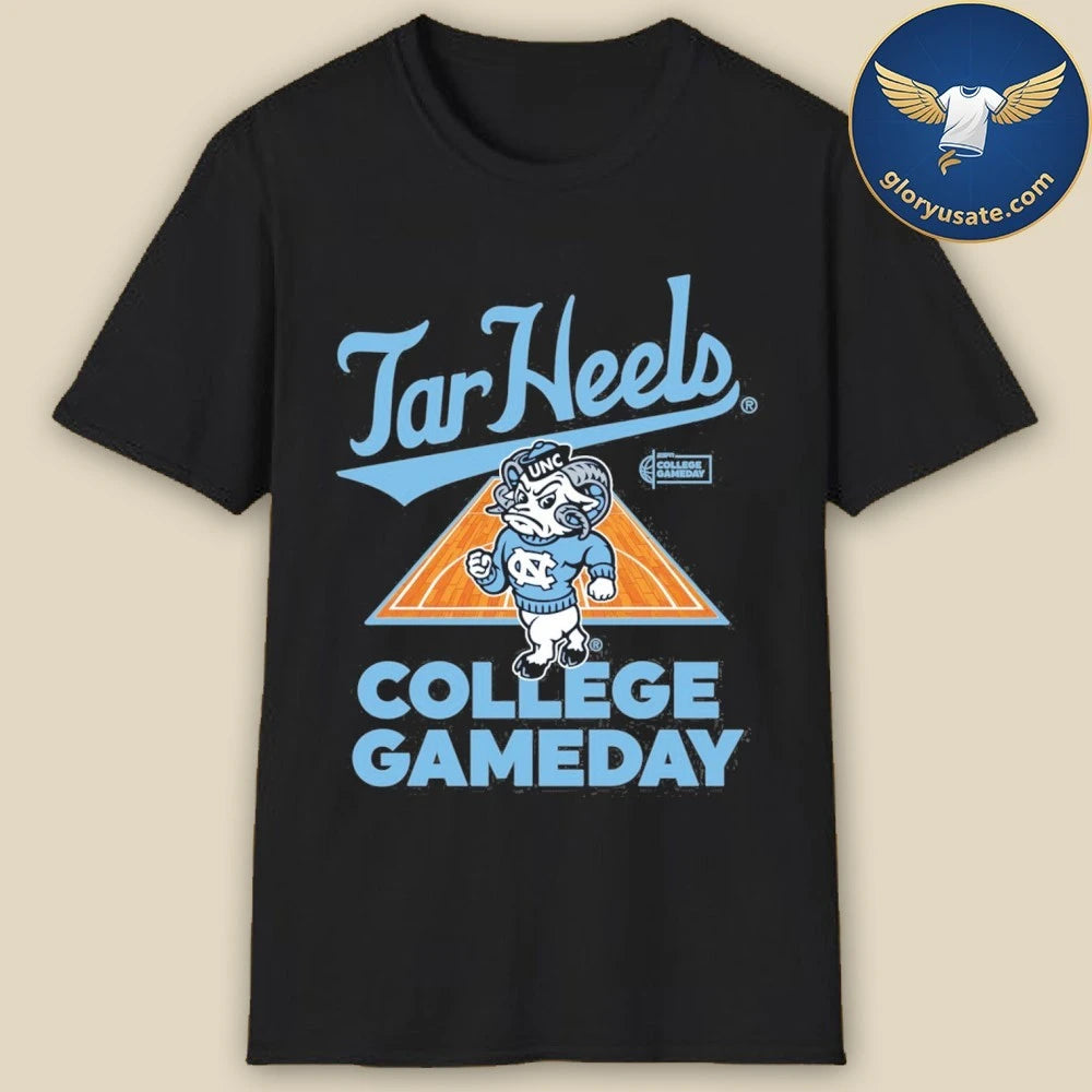 Carolina Tar Heels College Gameday UNC Tarheels Mascot Shirt
