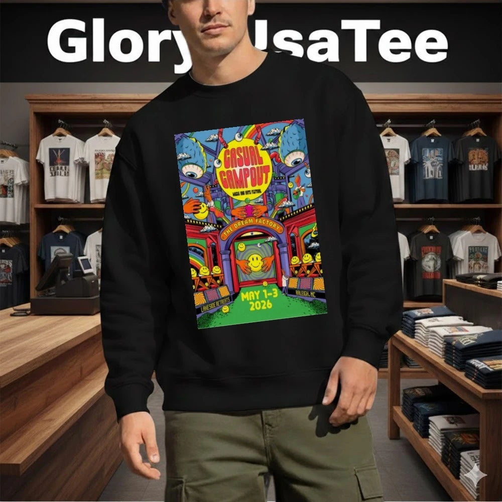 Casual Campout 5-1.5-3-2026 Lakeside Retreats Raleigh NC Poster Shirt