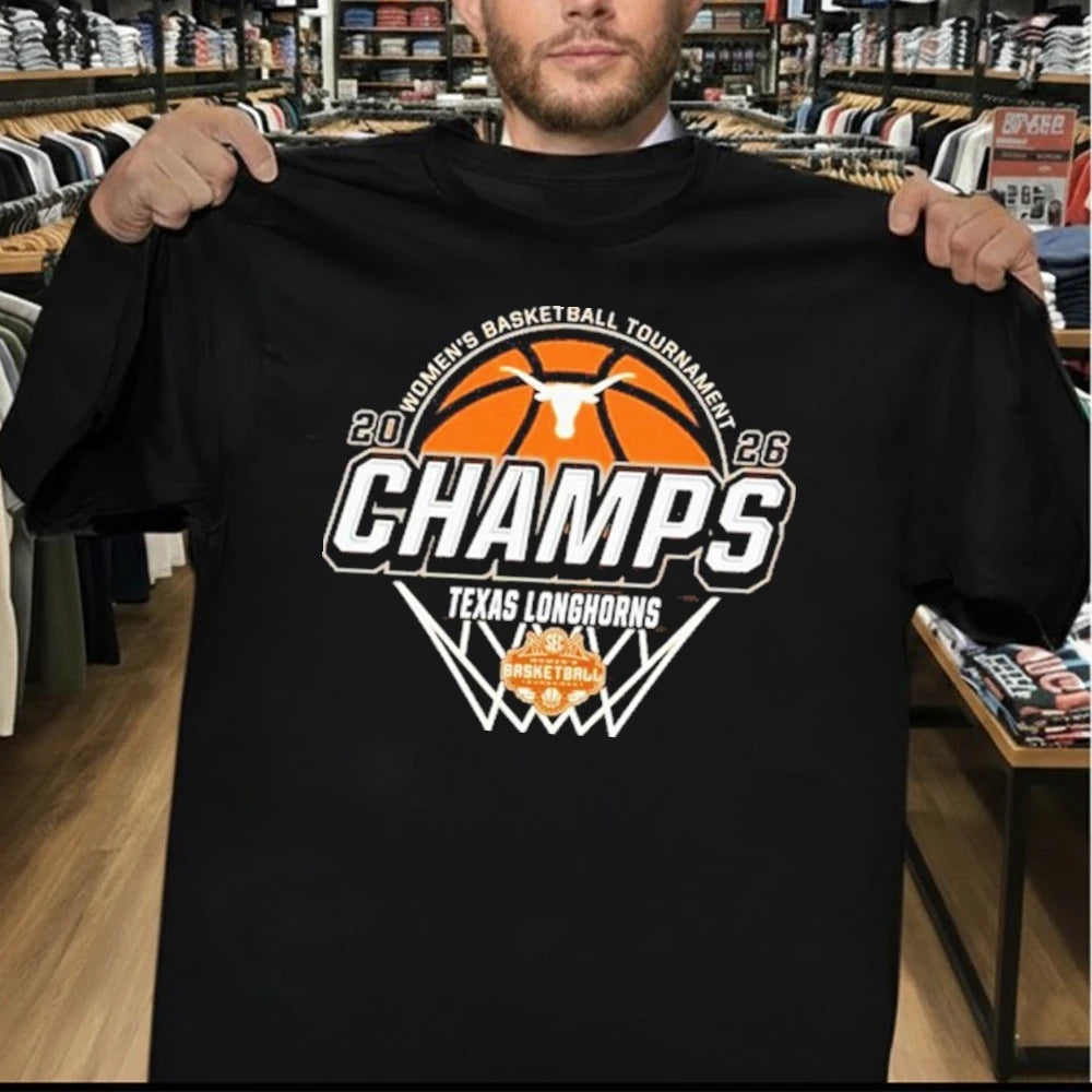 Celebrates Texas Longhorns 2025 SEC Women’s Basketball Regular Season Champions Shirt