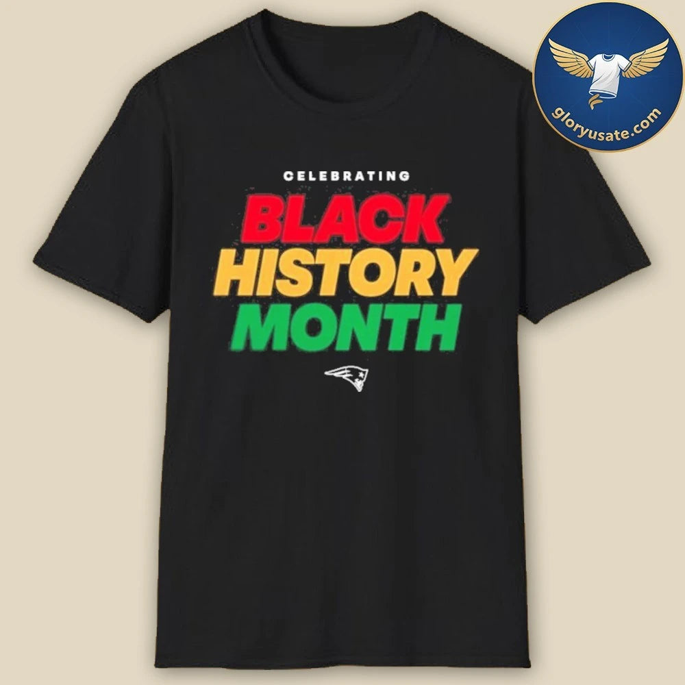 Celebrating Black History Month Patriots Shirt