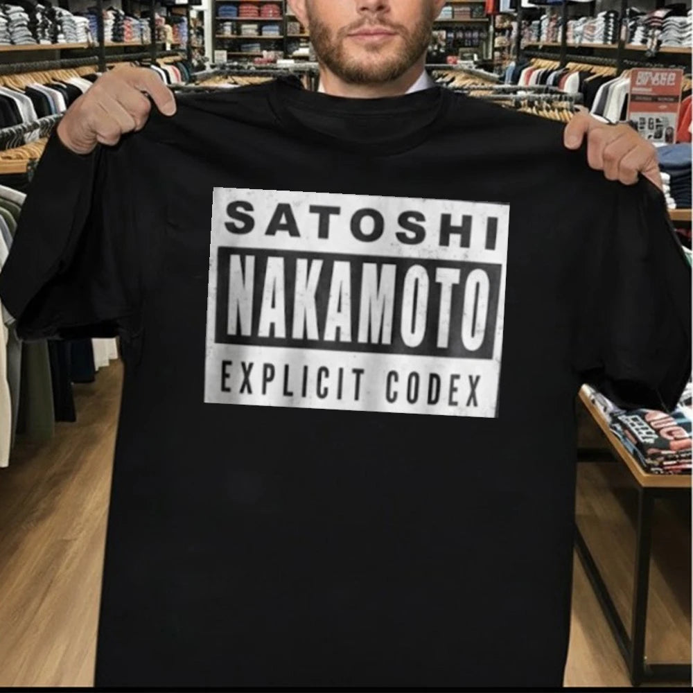 Chad Johnson Satoshi Nakamoto Explicit Codex Shirt