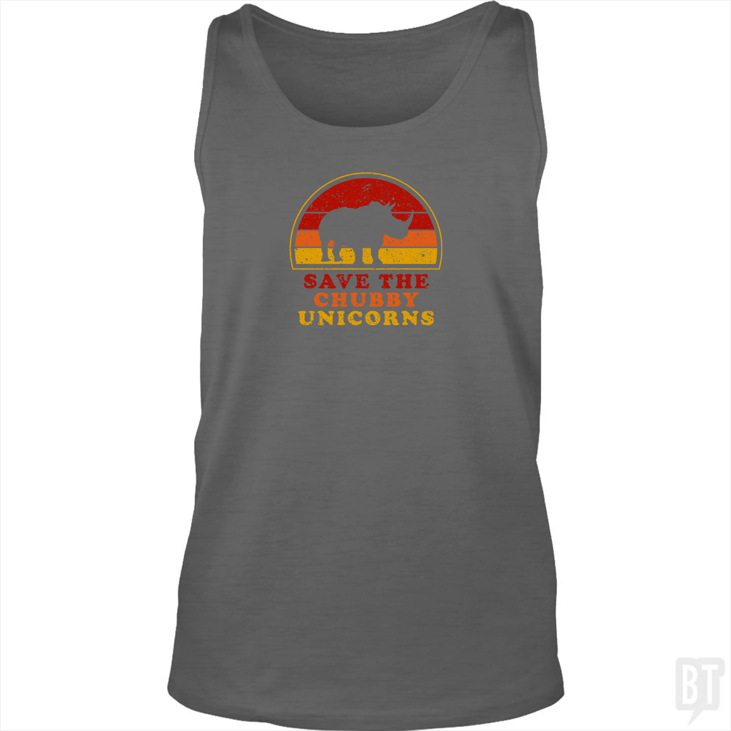 Save The Chubby Unicorns Tank Top