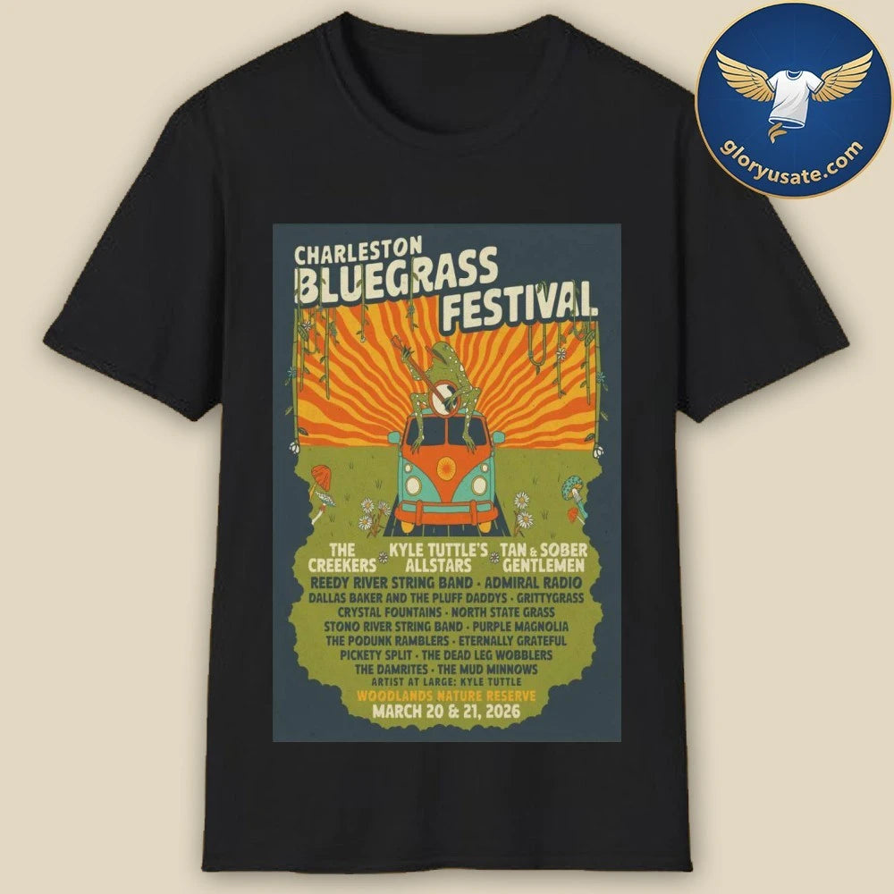 Charleston Bluegrass Festival Poster Shirt