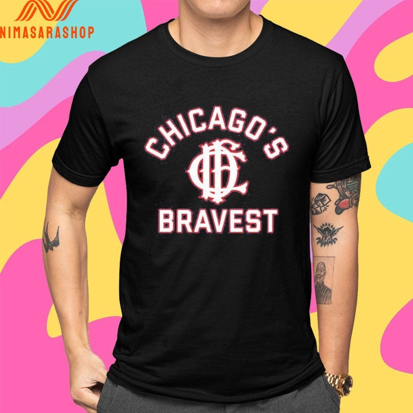 Chicago’s Bravest Chicago Michael Altman Fire Dept Shirts