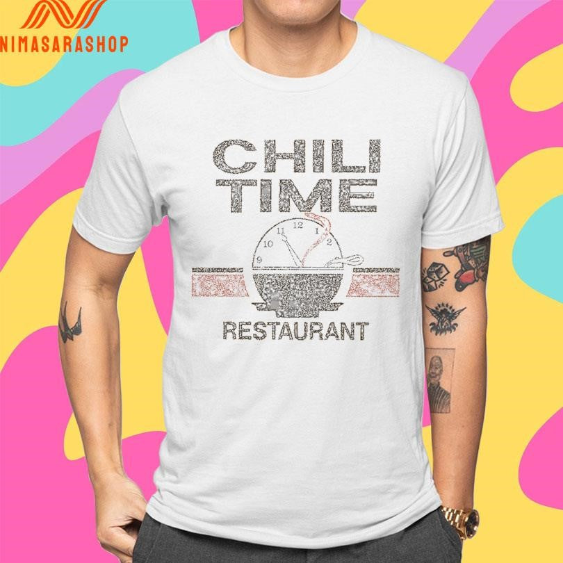 Chili Time Restaurant Sign St Bernard Shirts
