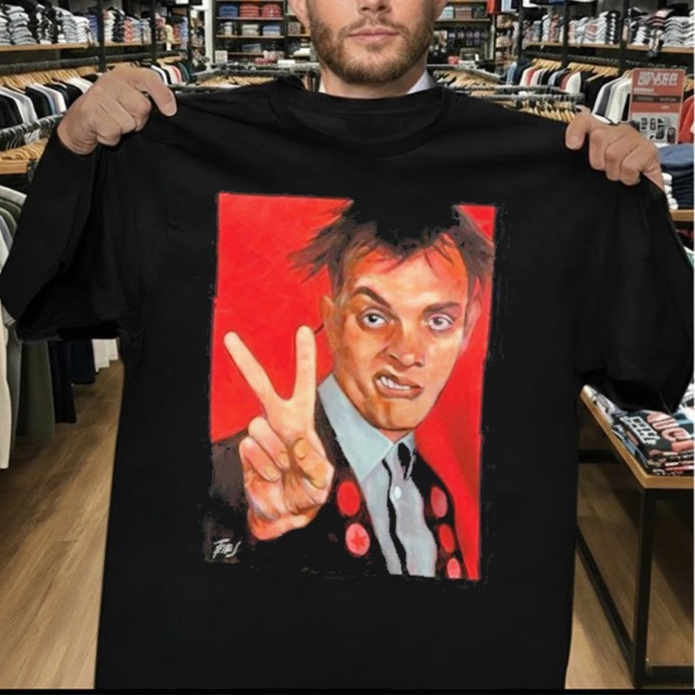 Chris Robinson Wearing Rick Young Ones Shirt