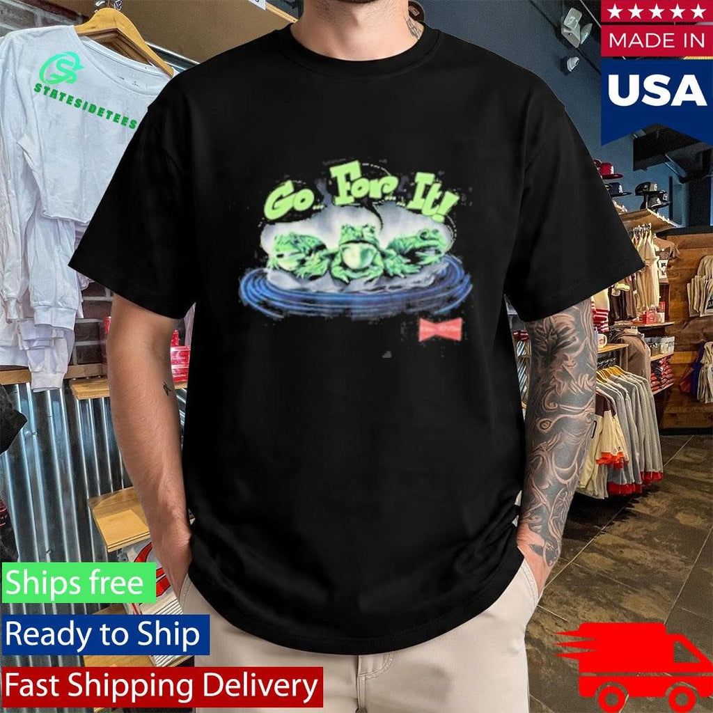 Chrisdelia Frog Go For It Shirt