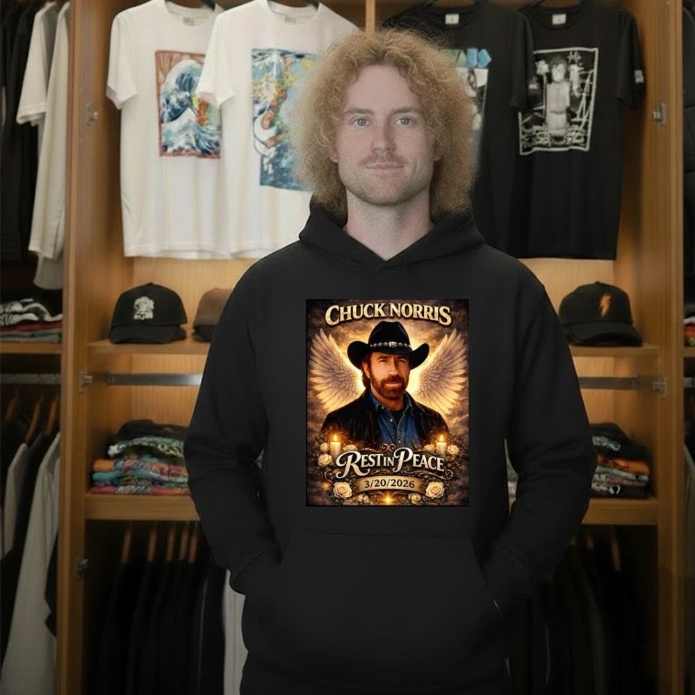 Chuck Norris Rest in Peace Memorial Shirt