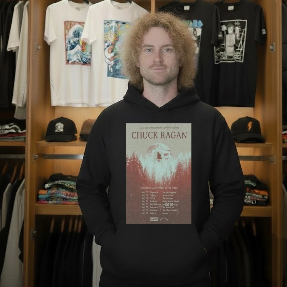 Chuck Ragan Tour 2026 Poster Shirt