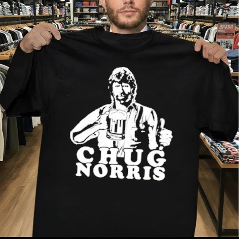 Chug Norris Shirt Cool Drinking Beer Shirt