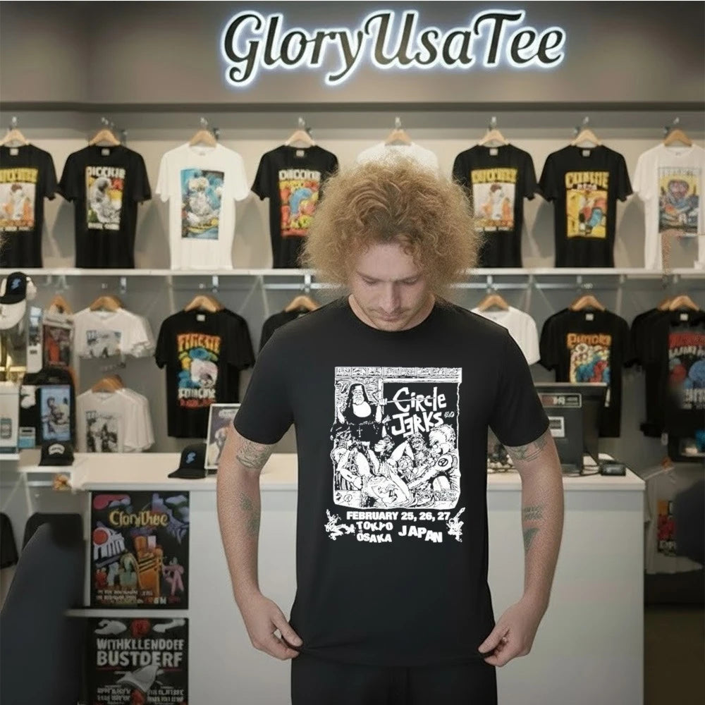 Circle Jerks Classroom Japan 2026 T-Shirt