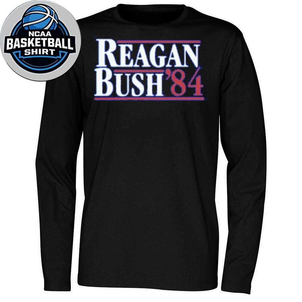 Classic Reagan Bush 84 Political Campaign Shirt