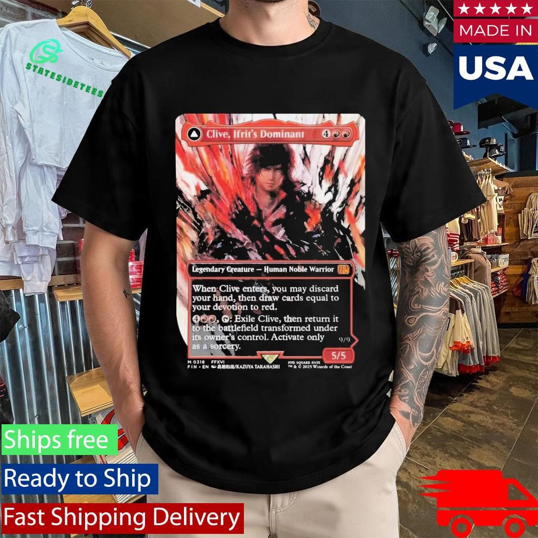 Clive Ifrit’s Dominant borderless Shirt