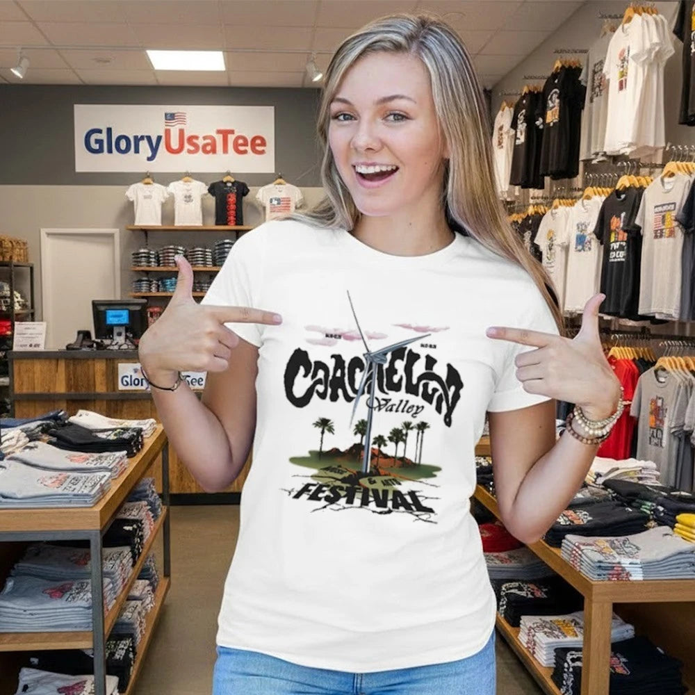 Coachella Festival 2026 Fault Line Shirt