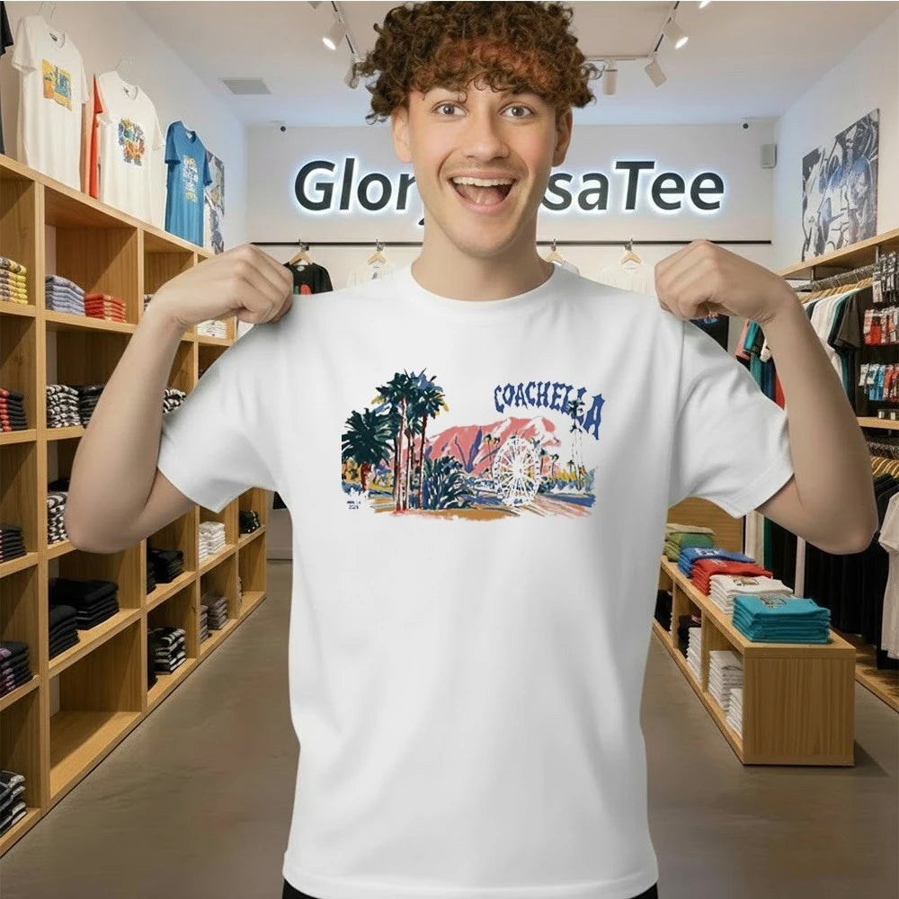 Coachella Pastels 2026 Lineup Shirt