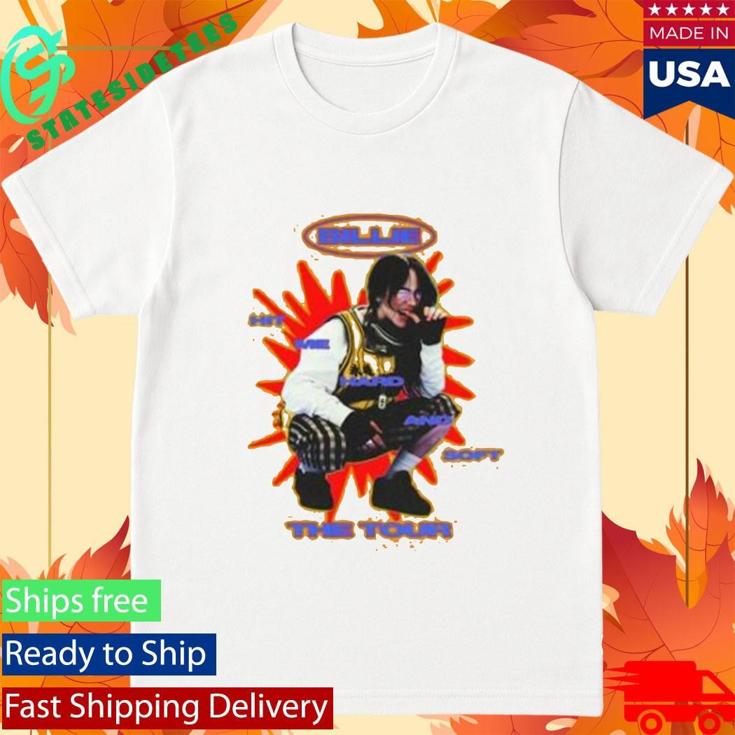 Color Burst Hit Me Hard And Soft The Tour Gold T-Shirt