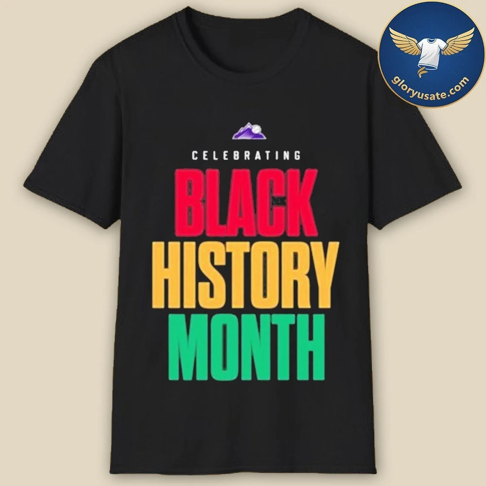 Colorado Rockies Celebrating Black History Month 2026 Shirt