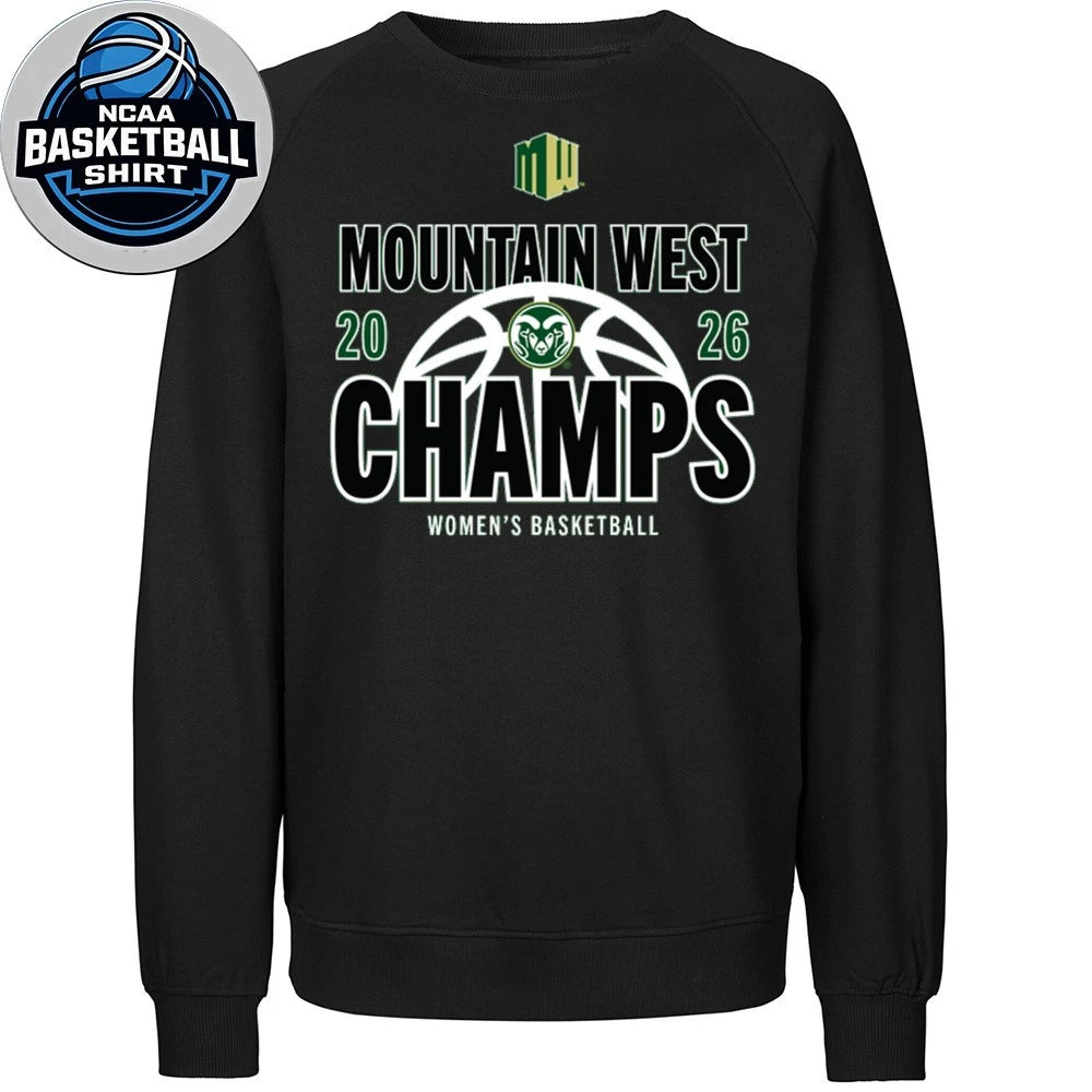 Colorado State Women’s Basketball Champions Logo T-Shirt