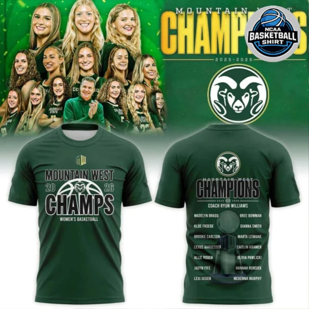 Colorado State Women’s Basketball Champions T-Shirt, Hoodie