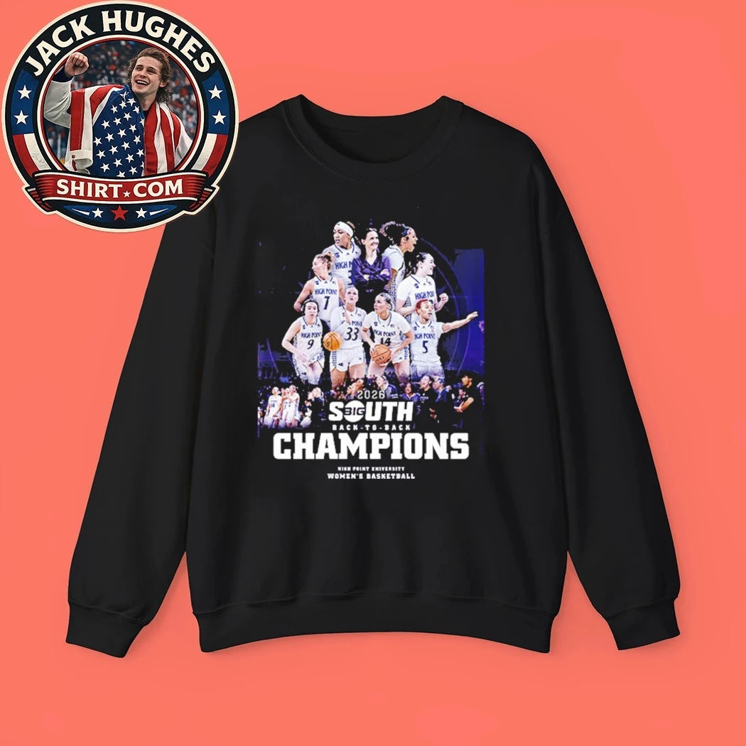 Congrats High Point Panthers Champions 2026 Big South Women’s Basketball Tournament Logo Graphic T-Shirt