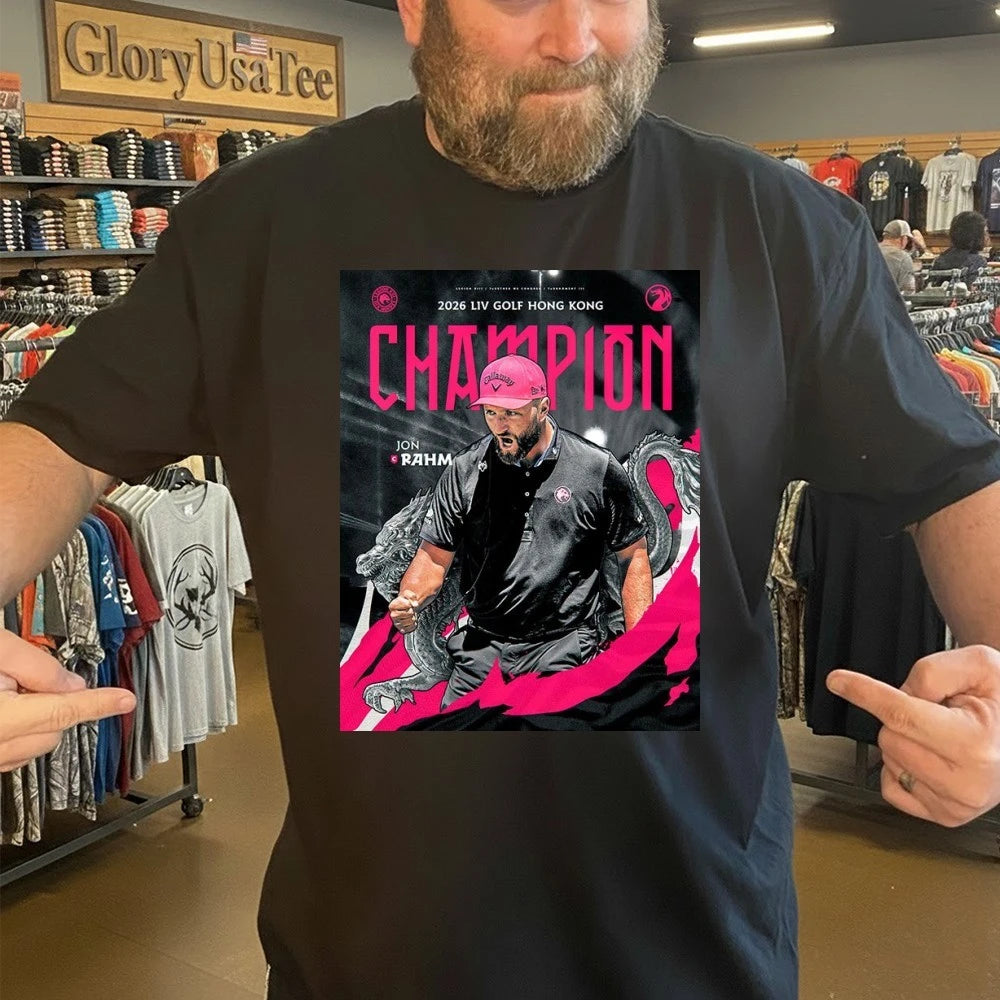 Congrats Jon Rahm Champions 2026 LIV Golf Hong Kong Poster Shirt