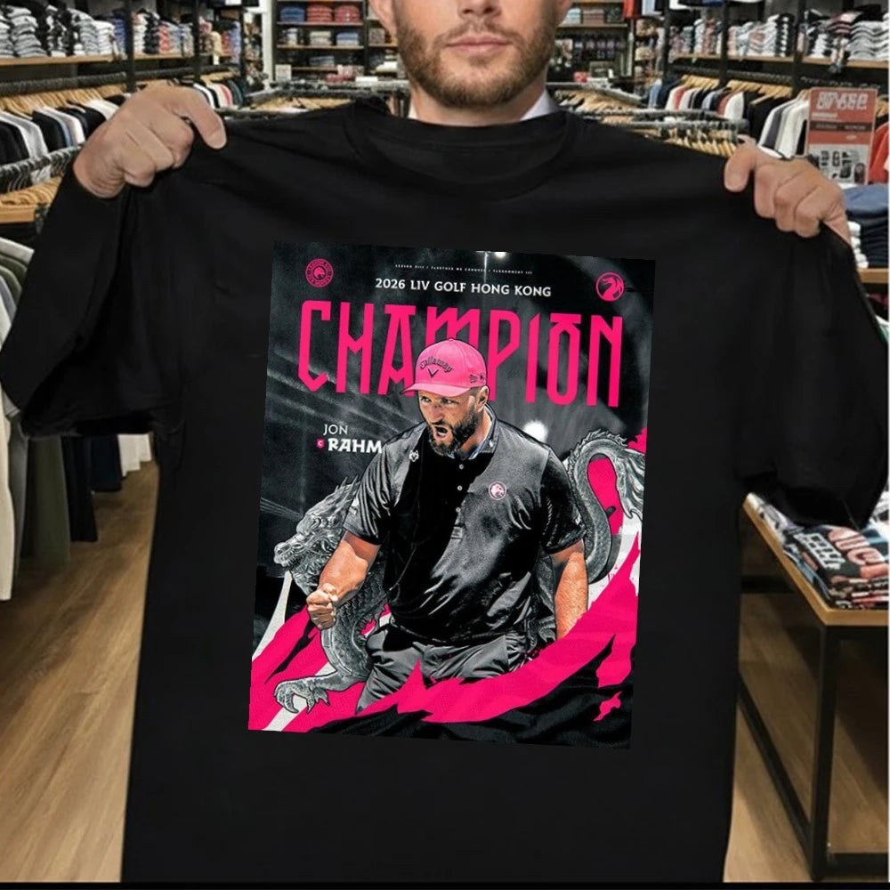 Congrats Jon Rahm Champions 2026 LIV Golf Hong Kong Poster Shirt