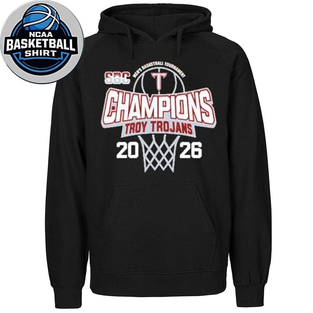 Congrats Troy Trojans Champions 2026 Sun Belt Men’s Basketball Tournament Shirt
