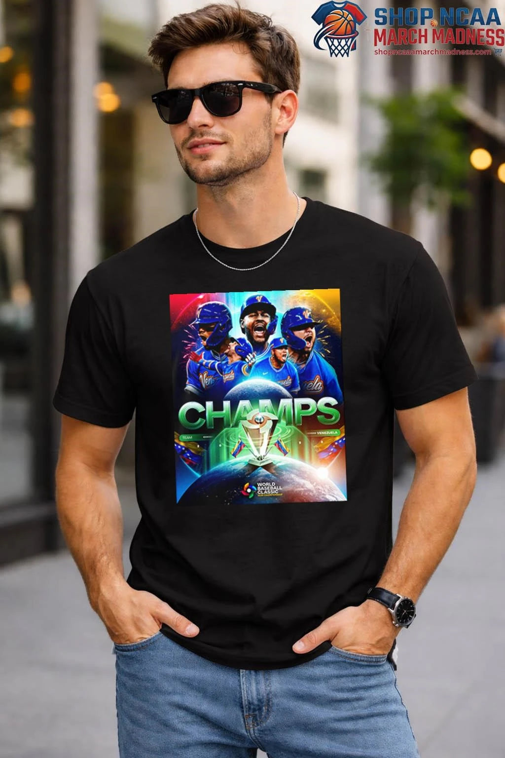 Congrats Venezuela Baseball Champions World Baseball Classic 2026 Shirt First Time In History Unisex T Shirt