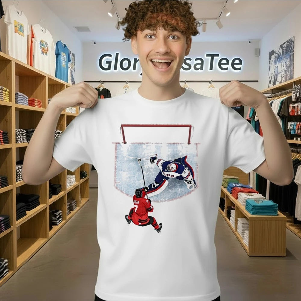 Connor Hellebuyck Secretary of Defense Team USA ice hockey world Champions Shirt