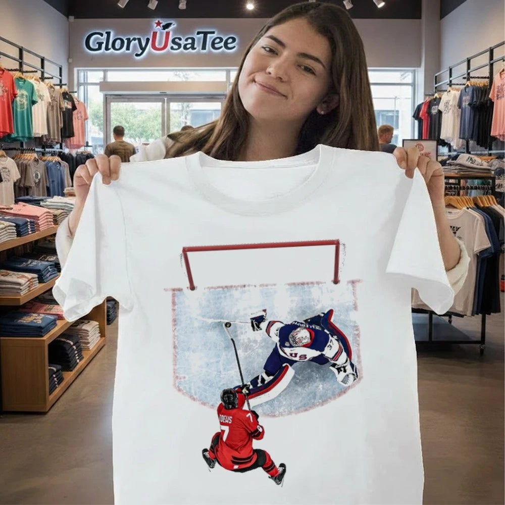 Connor Hellebuyck Secretary of Defense Team USA ice hockey world Champions Shirt