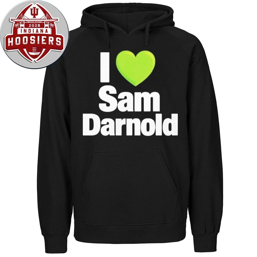 Cooper Kupp With I Love Sam Darnold Shirt