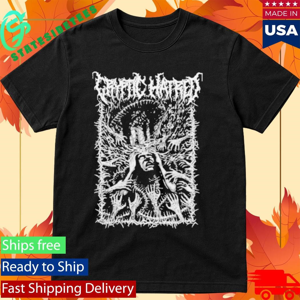 Cryptic Hatred Internal Torment B&amp;W T-Shirt