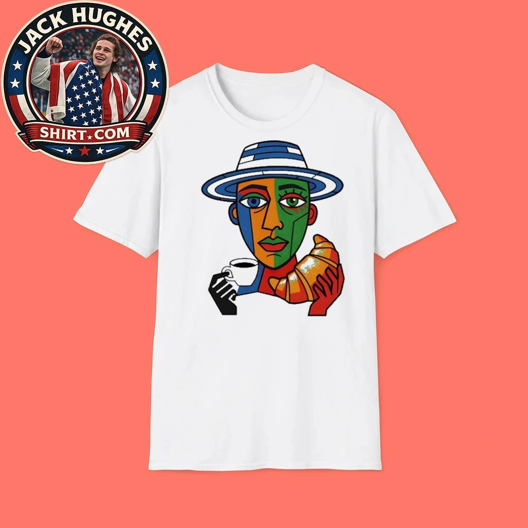 Cubist Coffee Drinker Shirt
