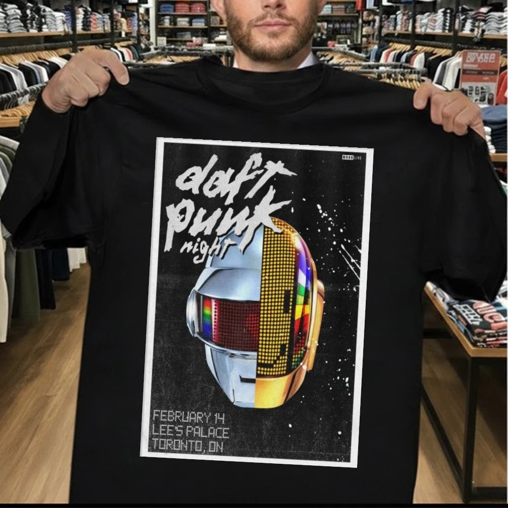 DAFT PUNK NIGHT Tour Toronto, ON Feb 14 2026 Poster Shirt