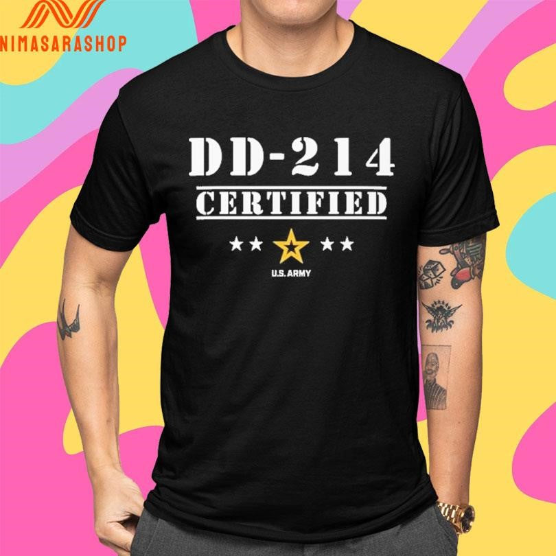 DD-214 Certified US Army Shirts