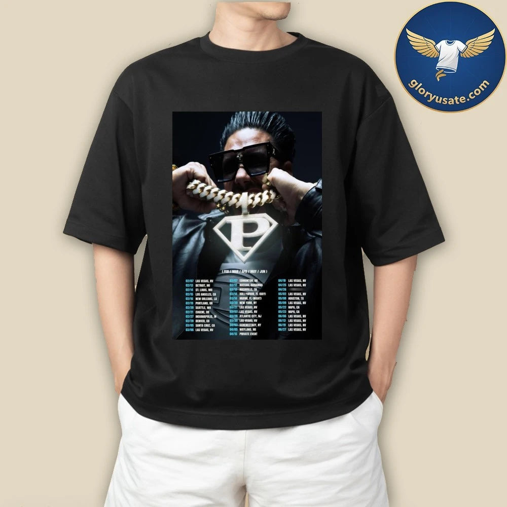 DJ Pauly D Fall Tour 2026 Poster Shirt