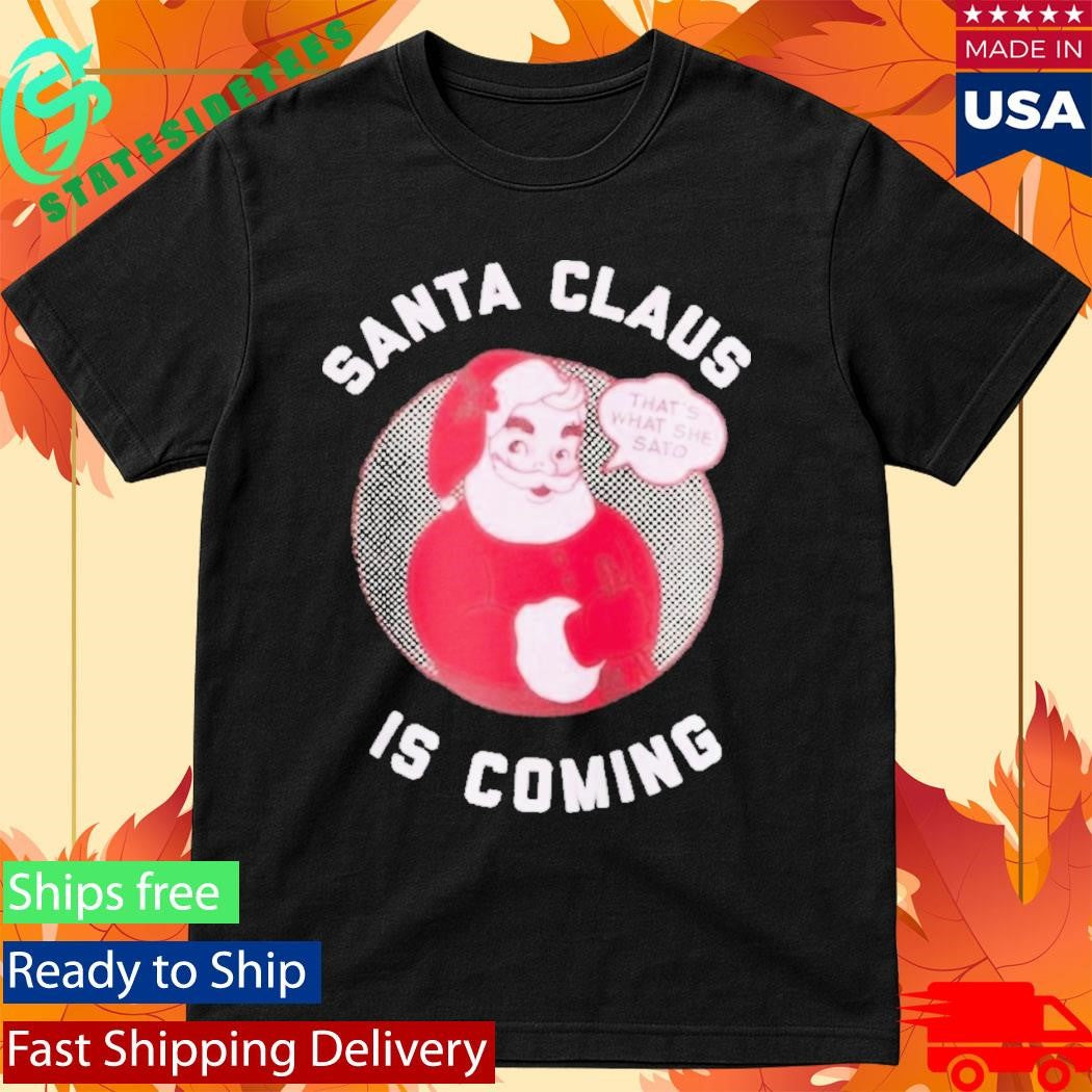 Dallas Braden Santa Claus Is Coming Shirt