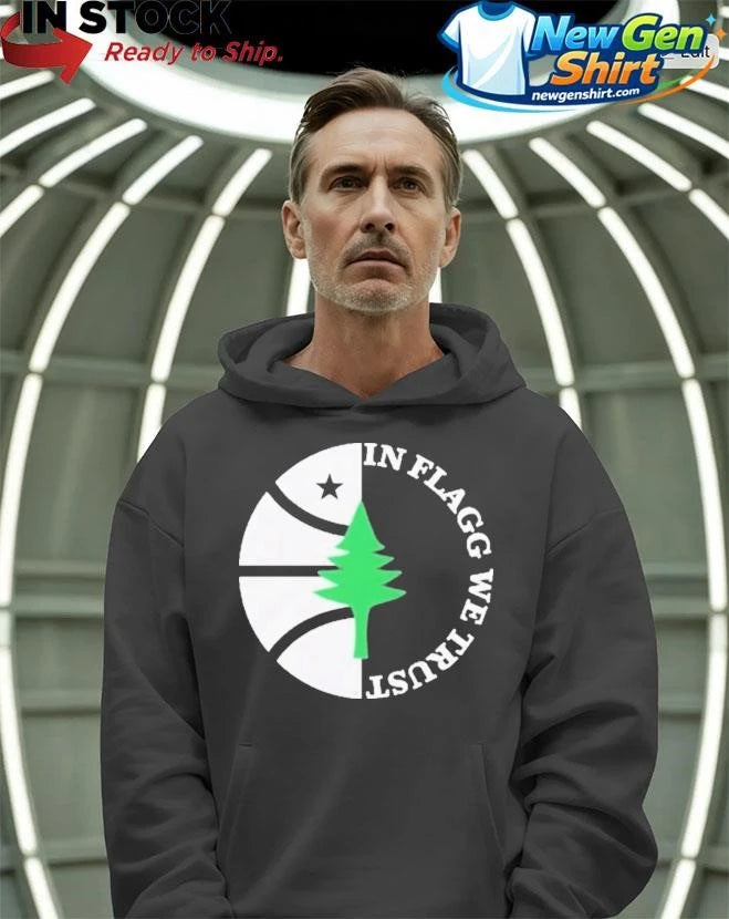 Dallas Mavericks with In Flagg We Trust Shirt