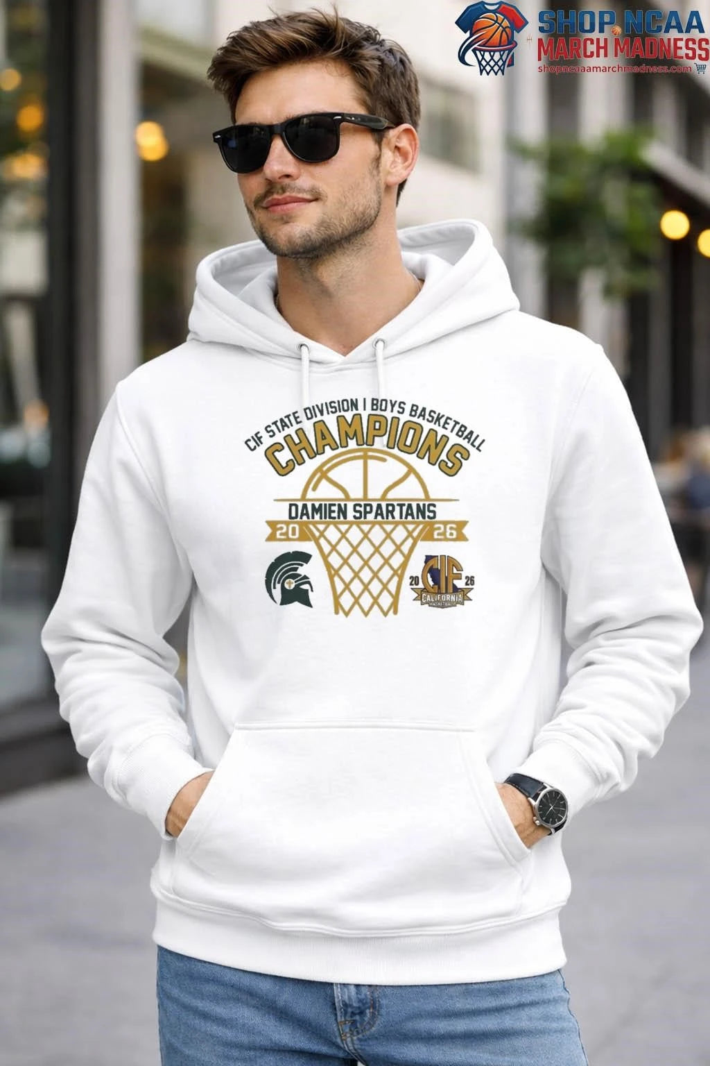 Damien Spartans CIF State Division I Boys Basketball Champions 2026 T-Shirt