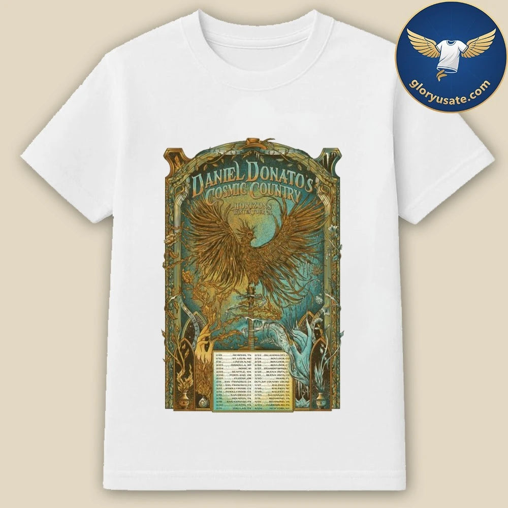 Daniel Donato’s Cosmic Country Horizons Winter Tour 2026 Poster Shirt