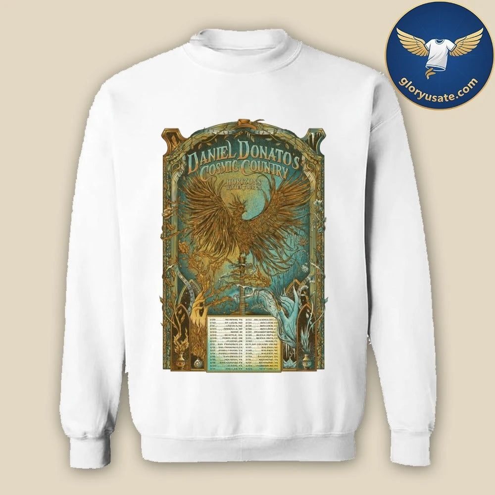 Daniel Donato’s Cosmic Country Horizons Winter Tour 2026 Poster Shirt