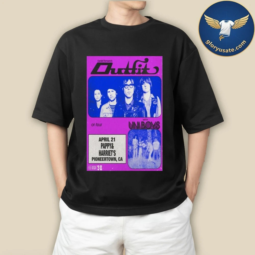 Daniel Romano’s Outfit Pappy &amp; Harriet’s April 21 2026 Poster Shirt