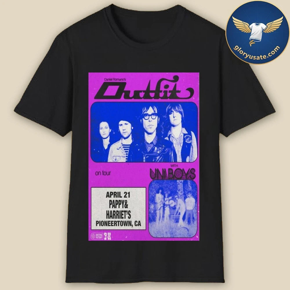 Daniel Romano’s Outfit Pappy &amp; Harriet’s April 21 2026 Poster Shirt