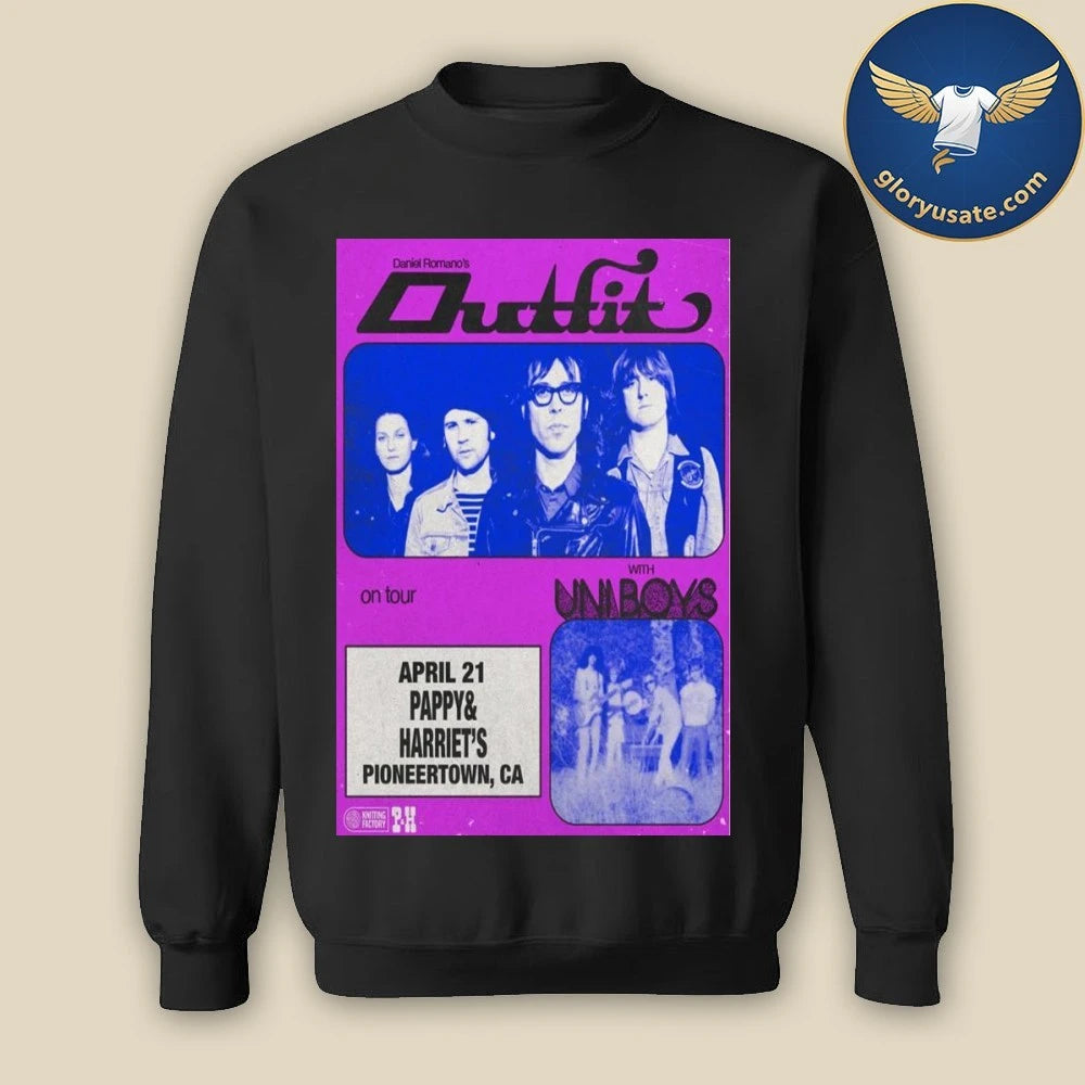 Daniel Romano’s Outfit Pappy &amp; Harriet’s April 21 2026 Poster Shirt