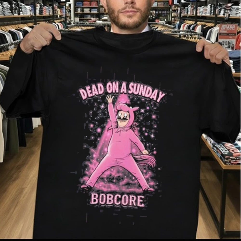 Deadonasunday Bobcore Pink Pony Club Shirt