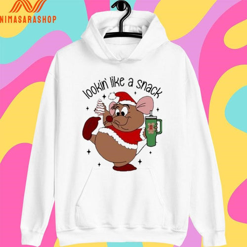 Deanna Looking Like A Snack Christmas Cartoon Mouse 2025 Shirts