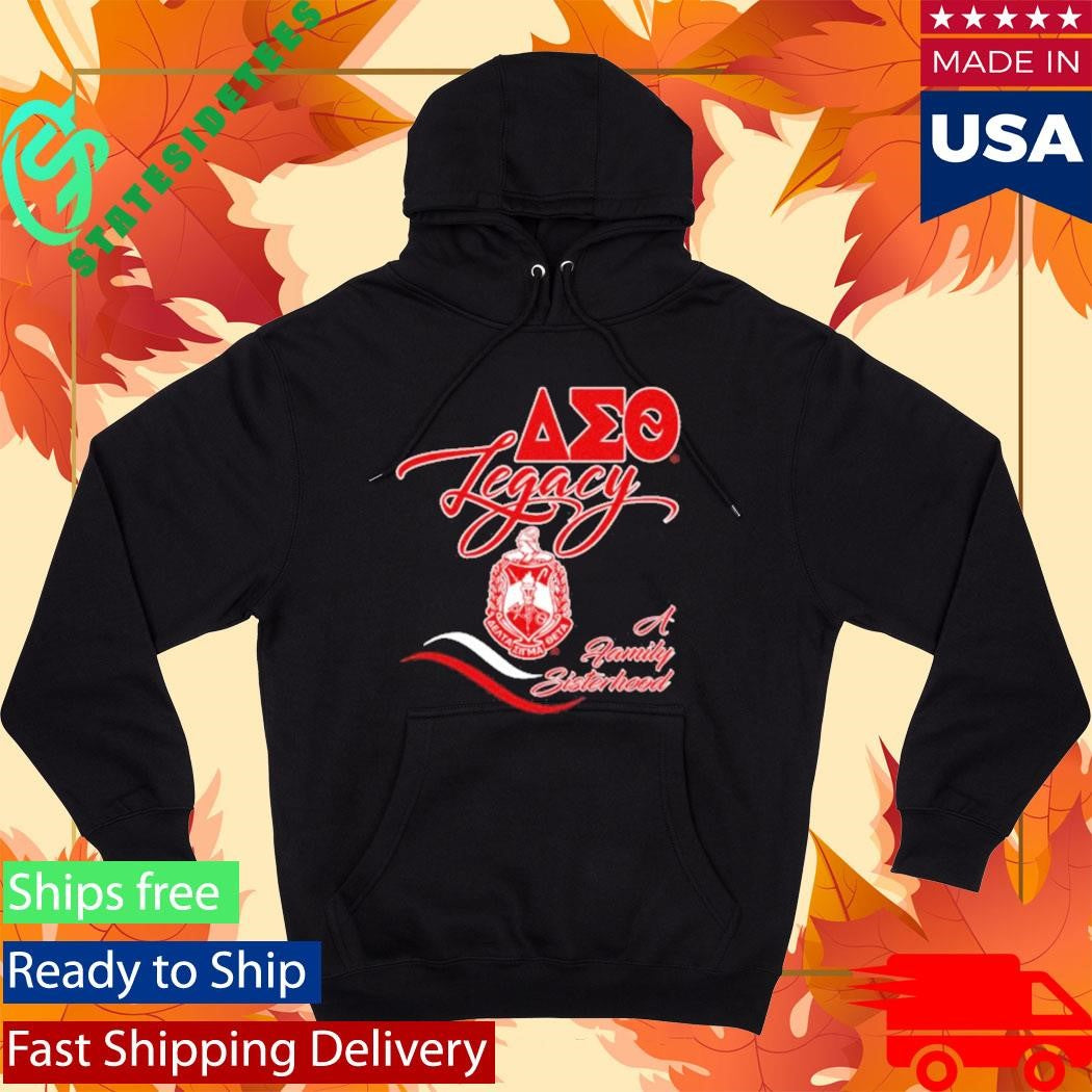 Delta Sigma Theta Δσθ Legacy Glitter Screen Shirt